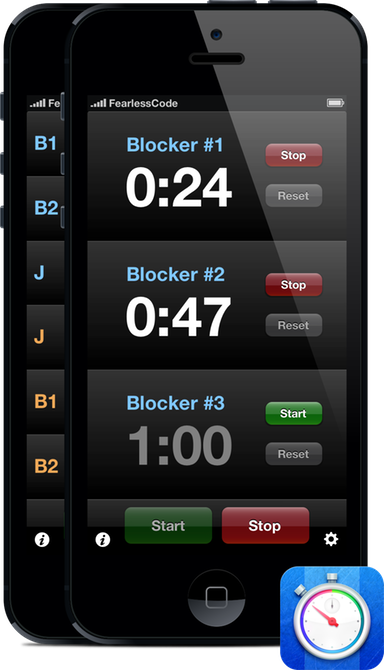 PenaltyTimer Screenshot